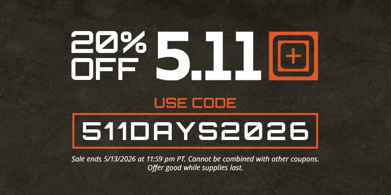 20% Off 5.11 Tactical