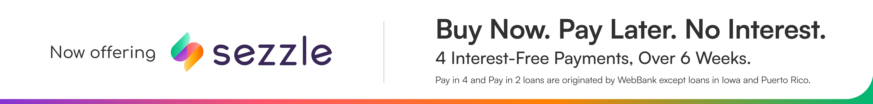 Sezzle: Buy Now, Pay Later, No Interest