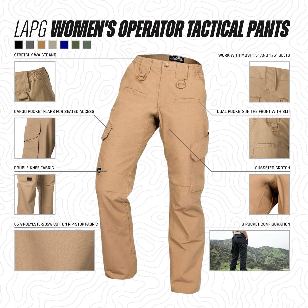 Cargo Shop Womens Pants 