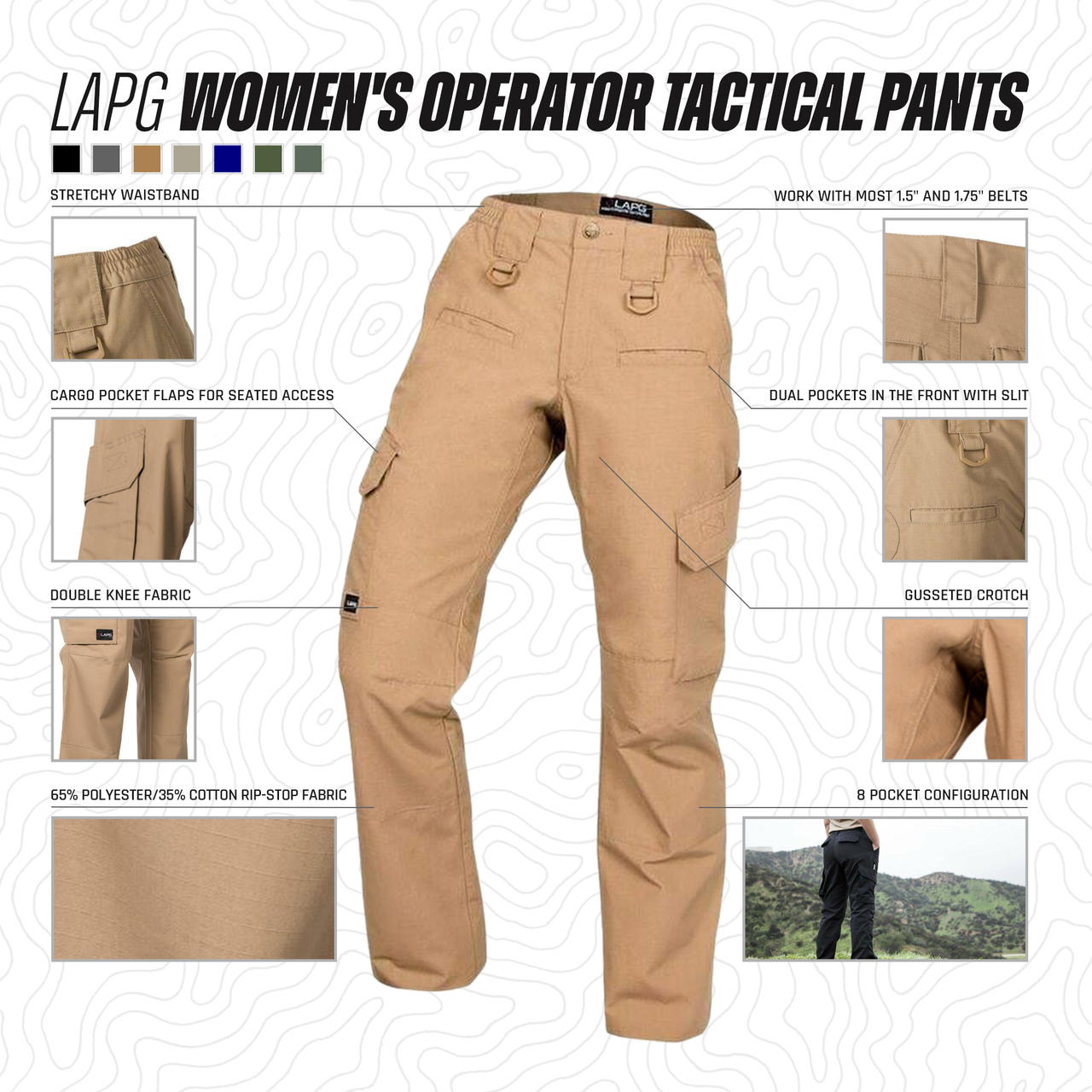 Srs Enterprises Toko pants for women & girls, cargo pants for