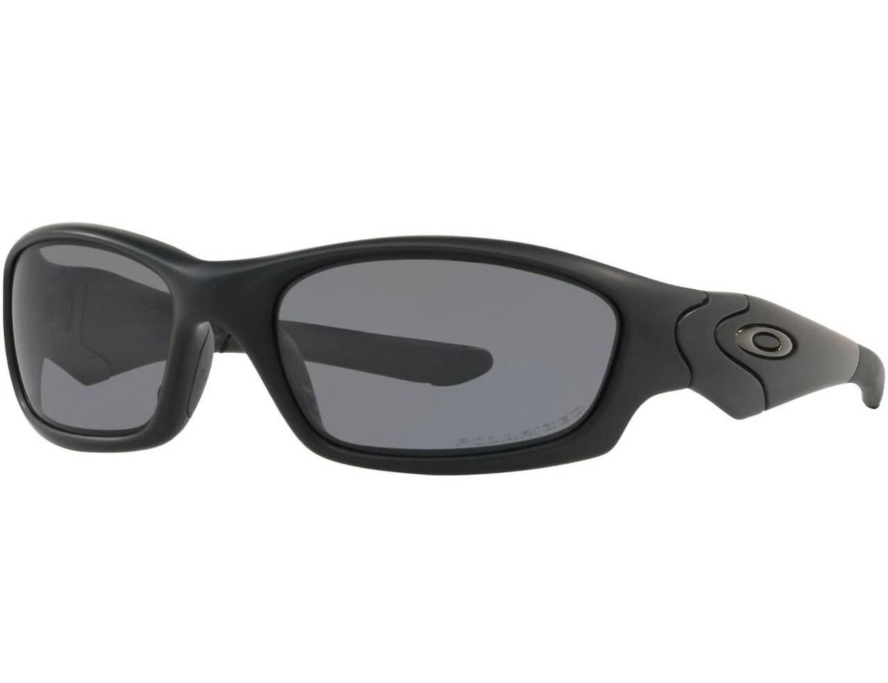 Oakley SI Straight Jacket Sunglasses - Matte Black Frames & Grey 
