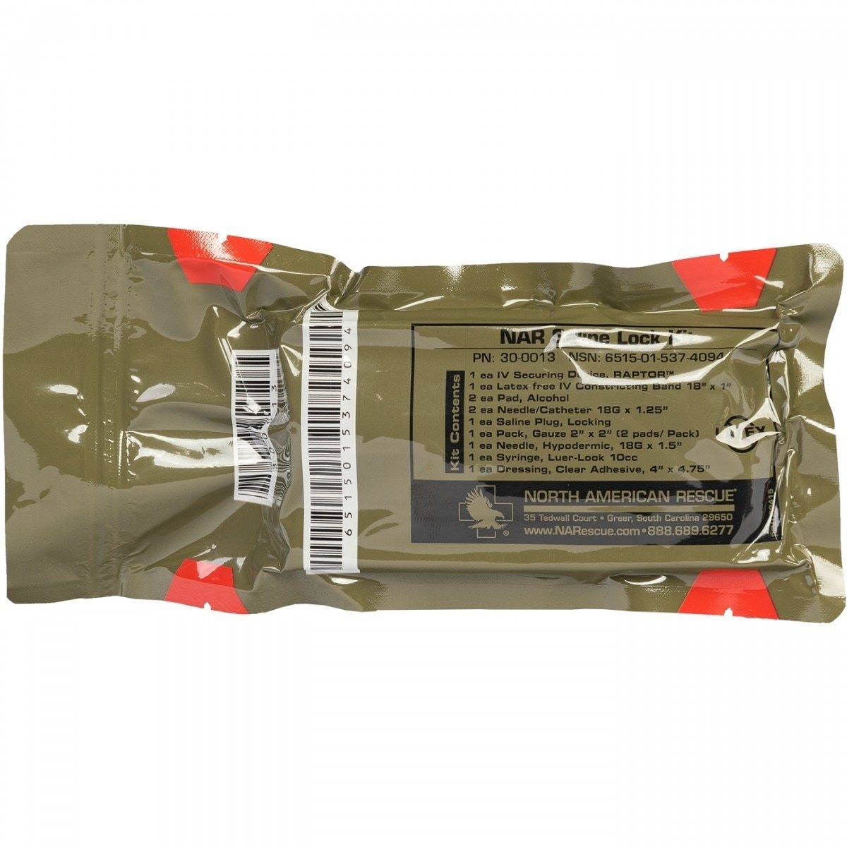 North American Rescue Saline Lock Kit 30-0013