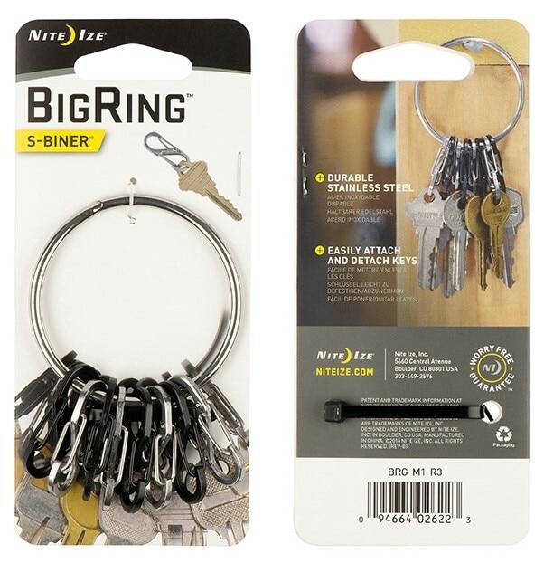 Nite Ize BigRing Steel S-Biner