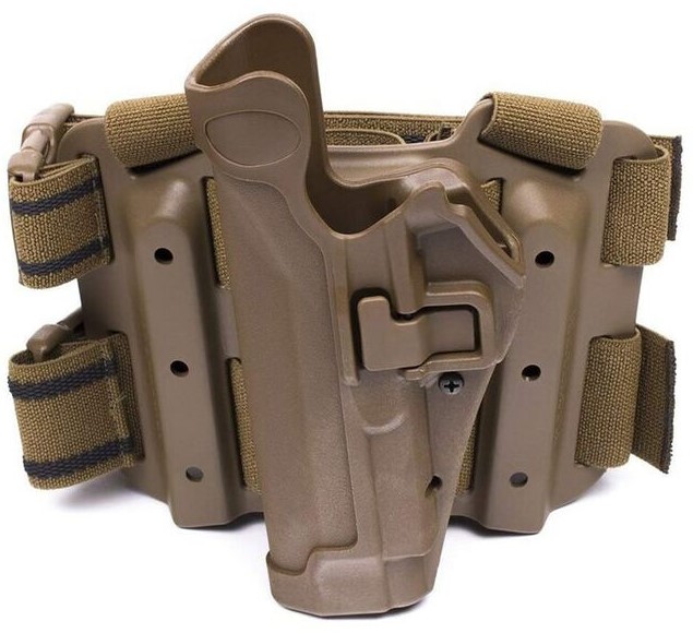 Blackhawk Level 2 Tactical SERPA Holster - 430504BK-L | LA Police Gear