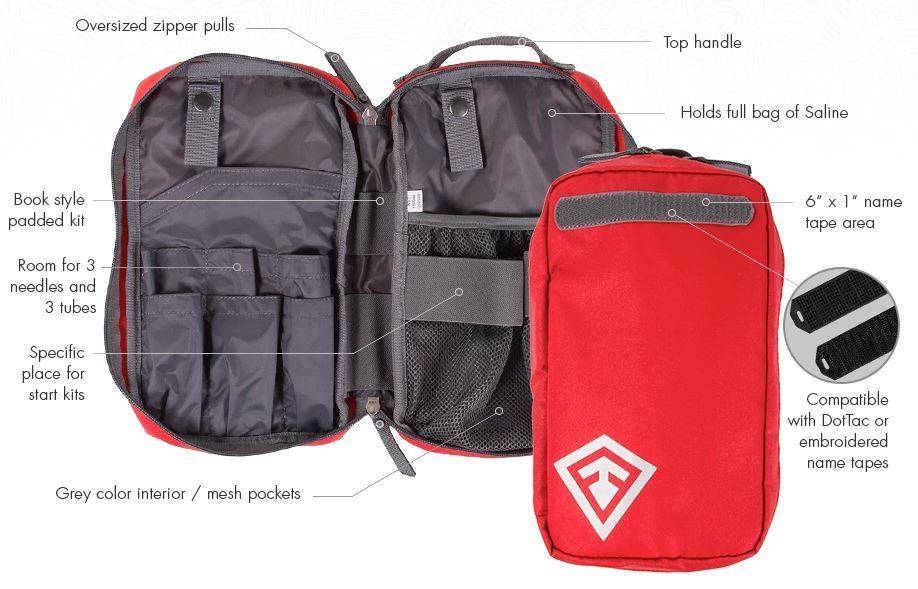 First Tactical I.V. Kit 180042