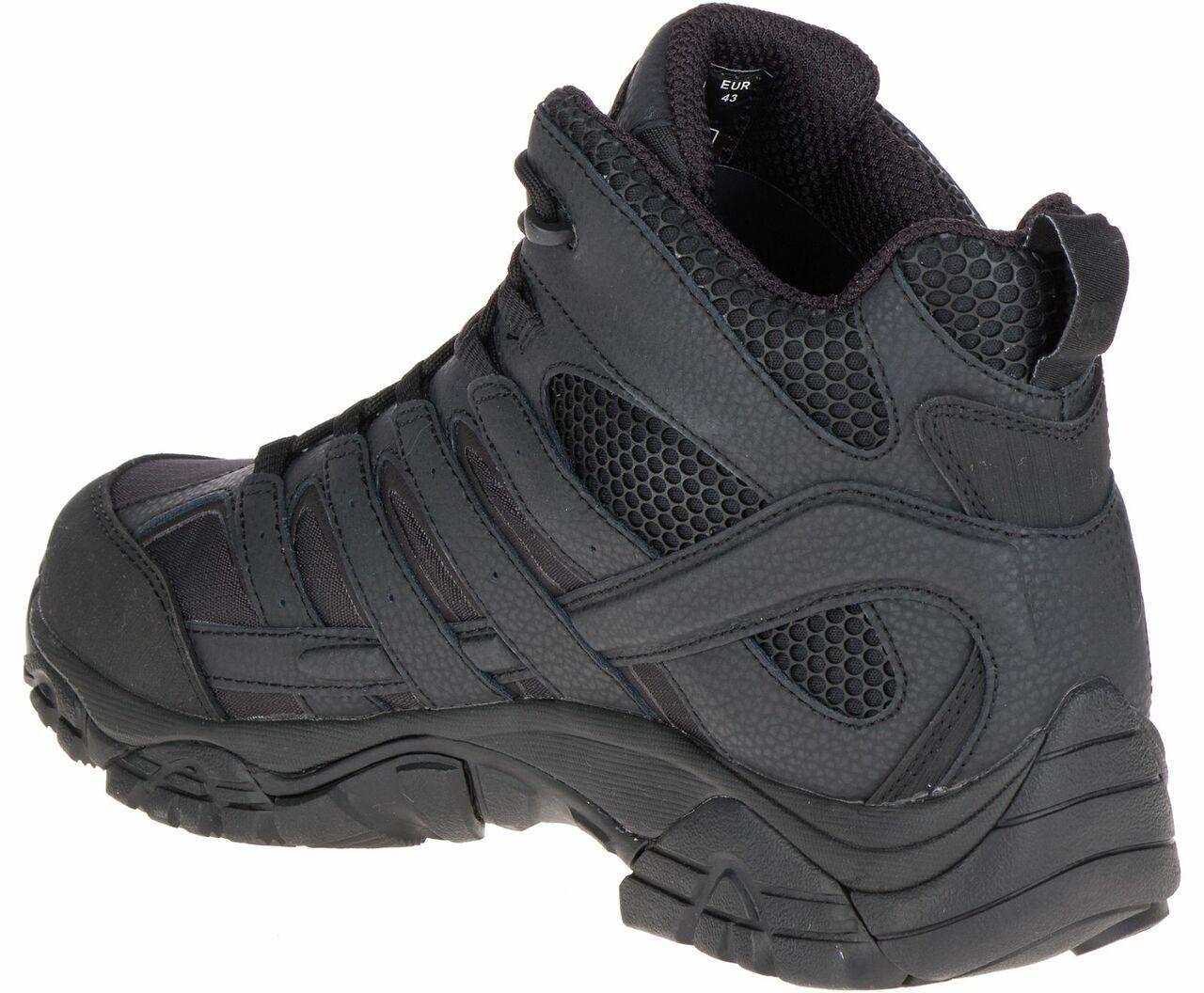 Merrell Moab 2 Mid Tactical Waterproof Boot Black