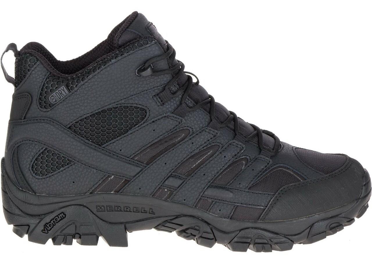 Merrell Moab 2 Mid Tactical Waterproof Boot Black