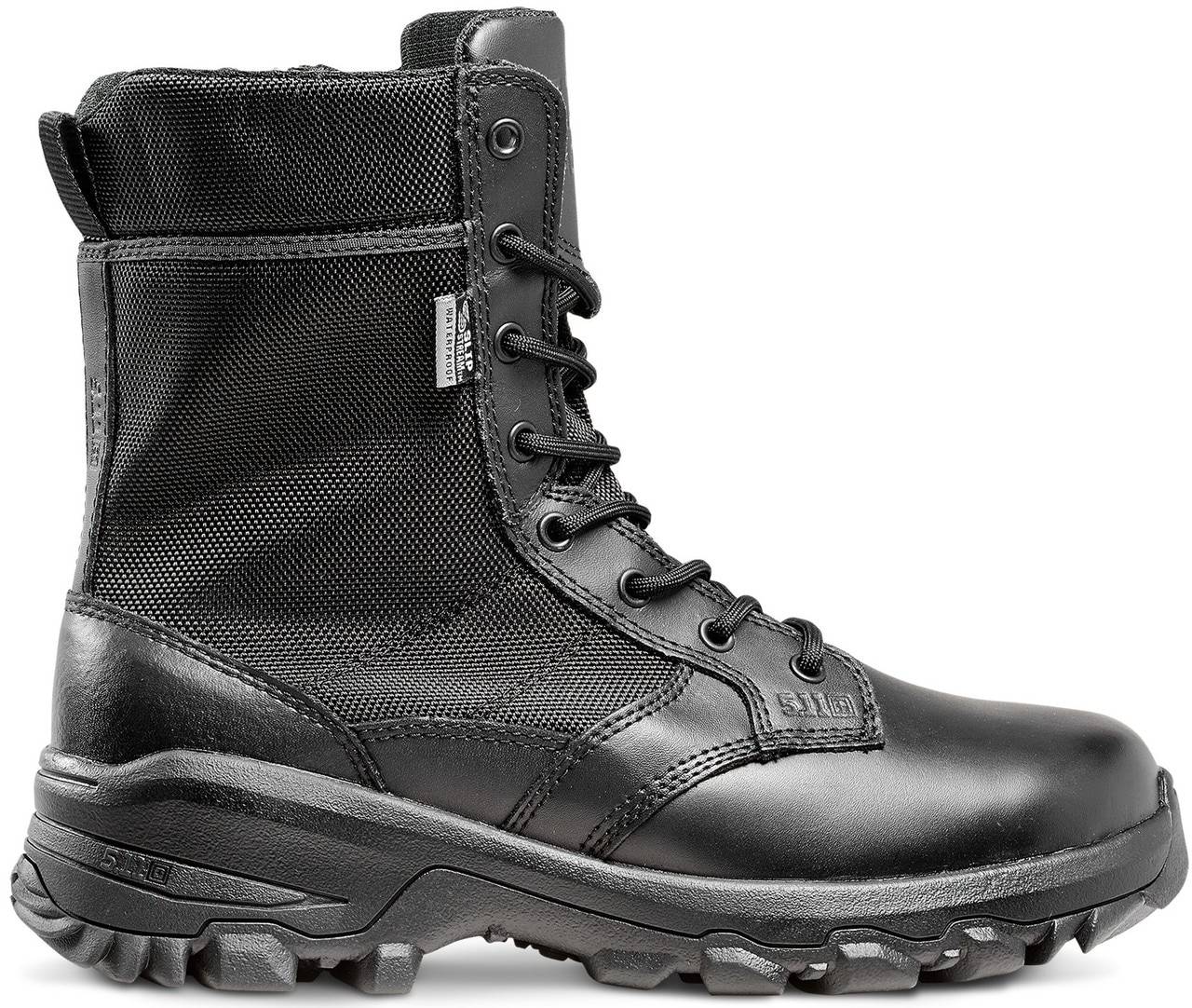 mens waterproof boots with side zipper