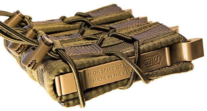 High Speed Gear MOLLE Triple Pistol TACO Pouch