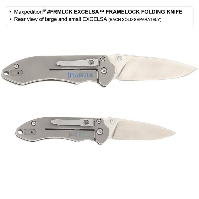 Maxpedition EXCELSA Framelock Folding Knife FRMLCK