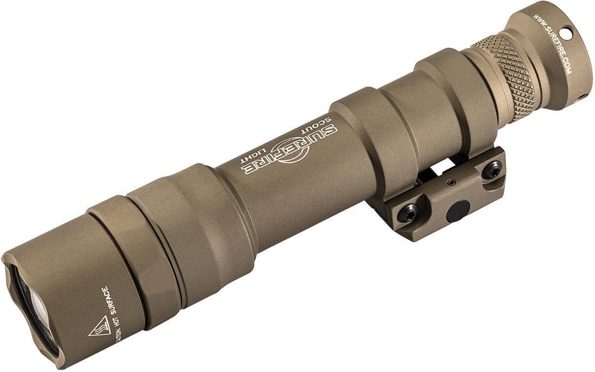 Surefire M600DF Tan Dual-Fuel LED Scout Light Weaponlight