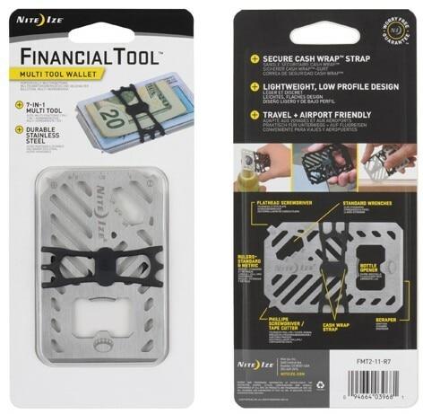 Nite Ize Financial Tool Multi Tool Wallet