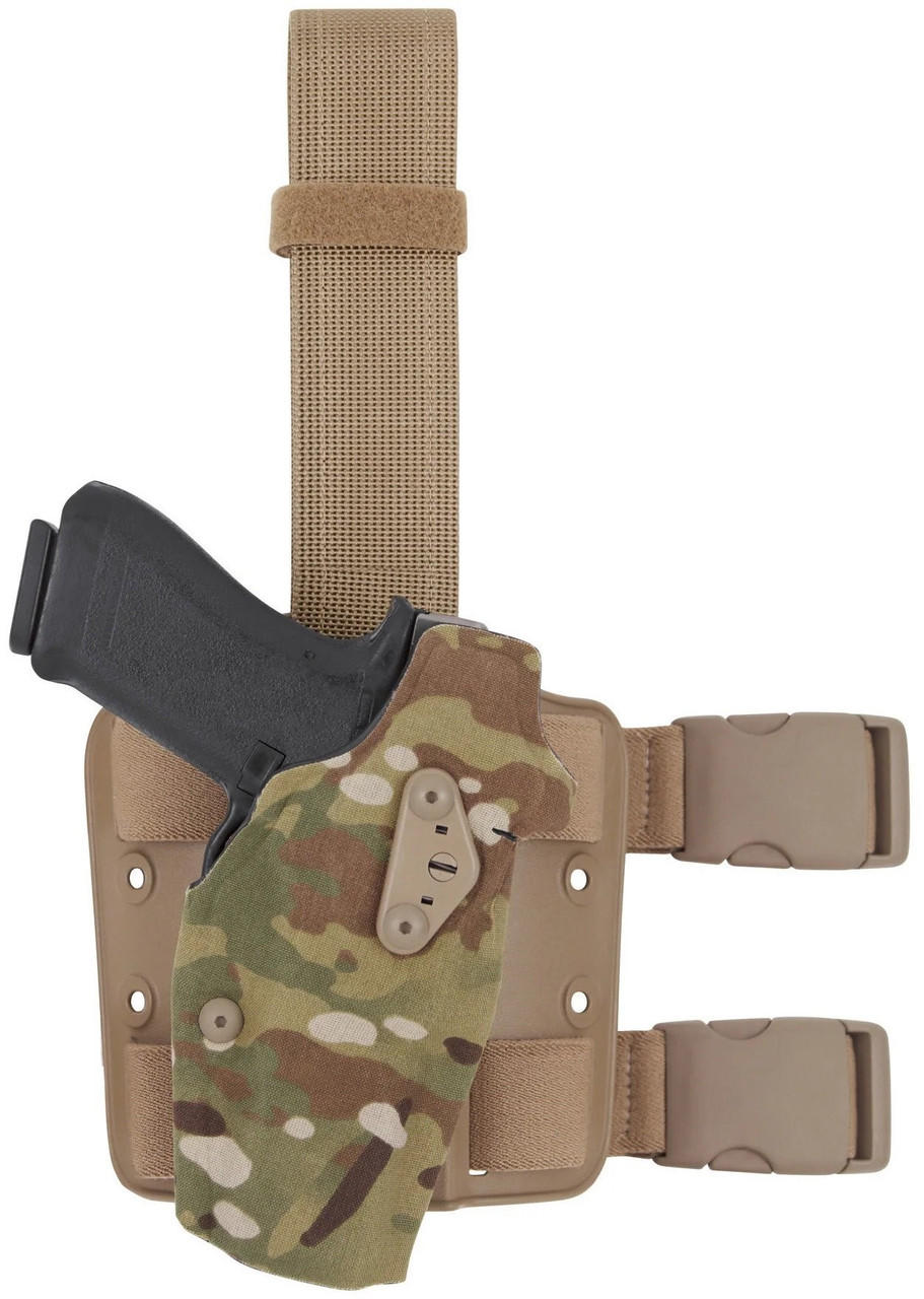 Safariland 6354DO ALS Optic Tactical Black Holster - Glock 17, 22 w/  Weaponlight and Optic - Right Hand