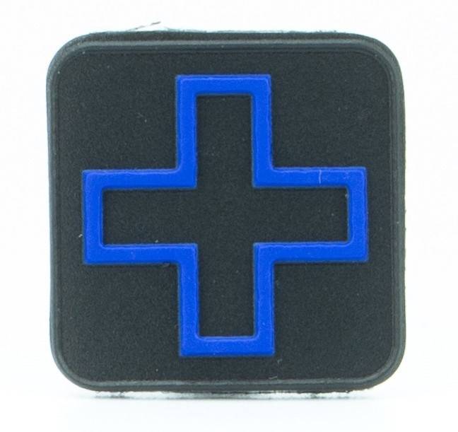 Eleven 10 - 1 PVC Cross Patches Black/Gray