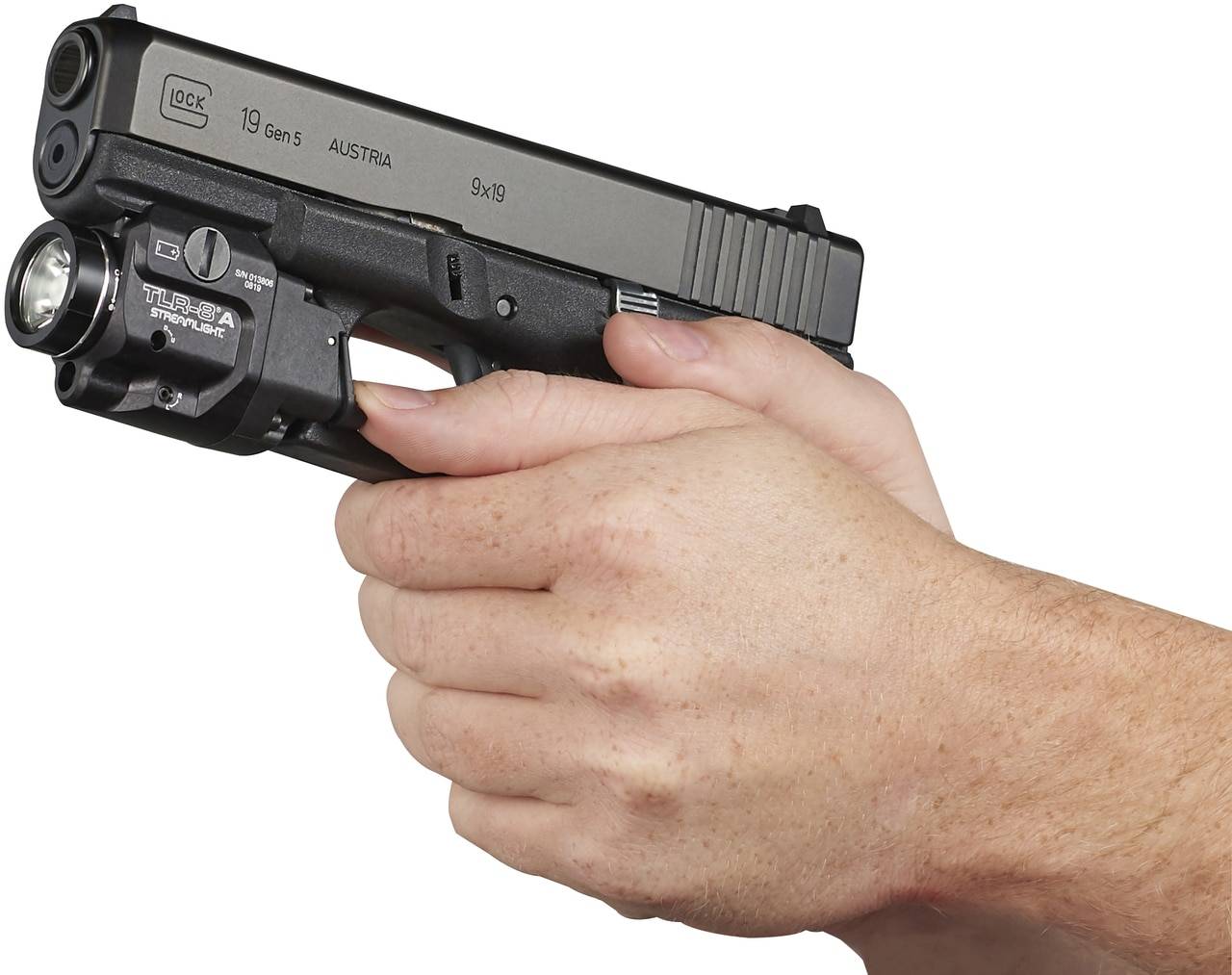 実物　Stream light TLR-8a　ストリームライト　ウエポンライト Streamlight TLR-8A 500 Lumen Compact Weapon Light With Laser