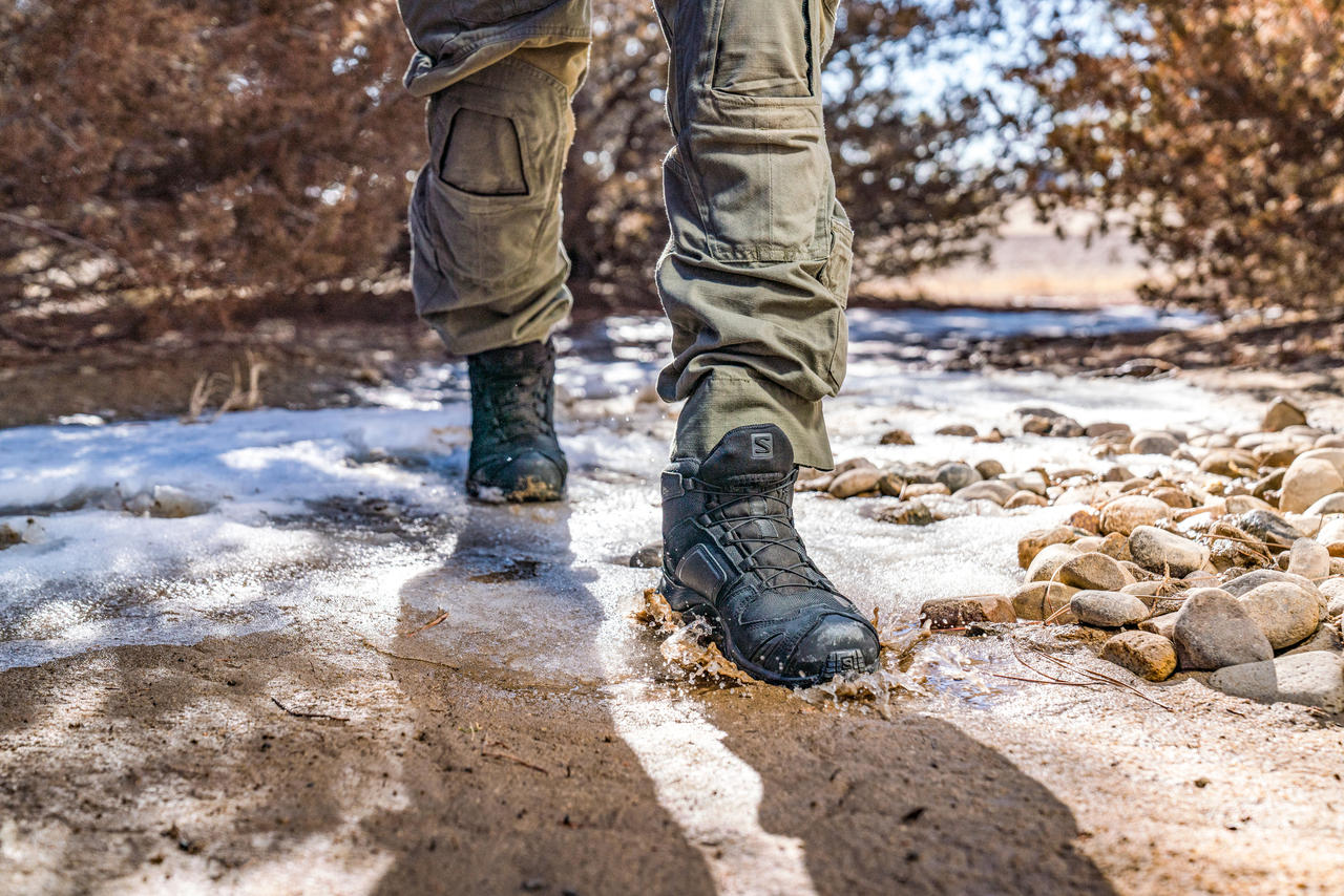 Salomon Black MID GTX EN Men's Tactical Hiking Boot