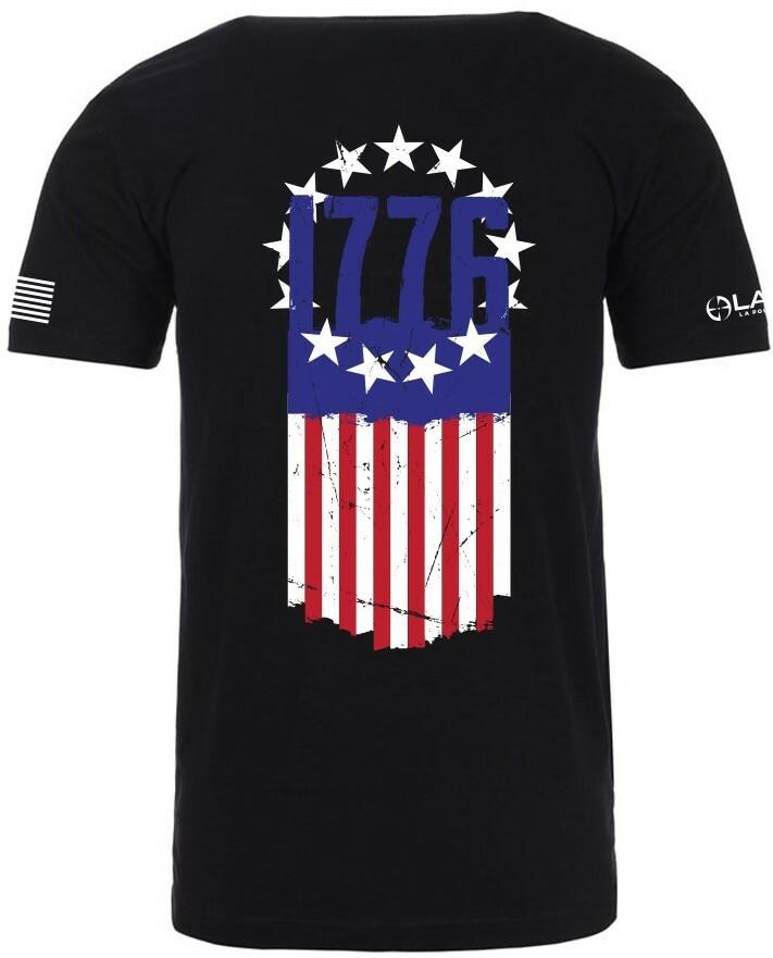 LA Police Gear 1776 Flag T-Shirt