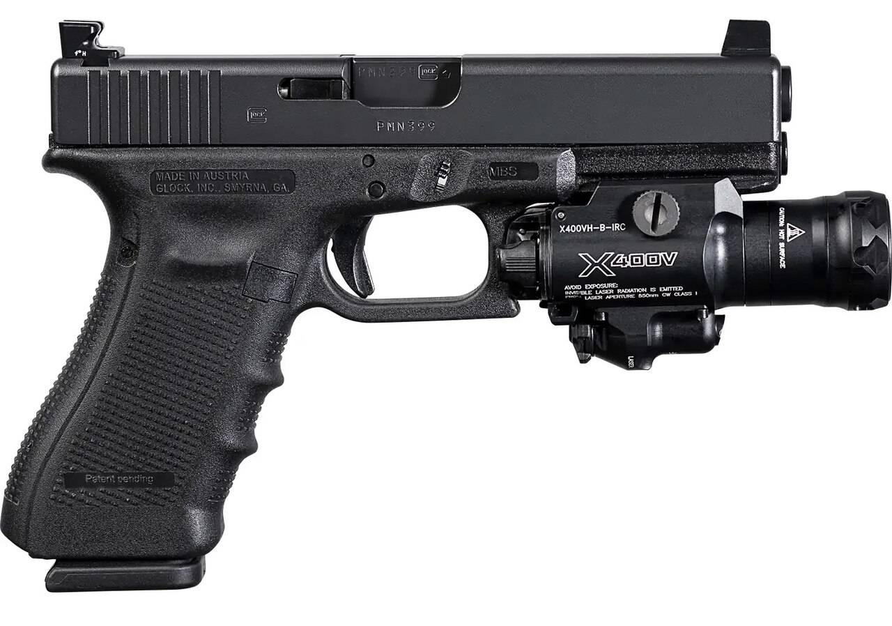 ライフウェーブx49 Surefire X400VH-B-IRC Infrared / White Handgun Holster Light for