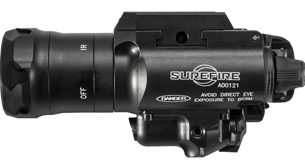 Surefire X400VH-B-IRC Infrared / White Handgun Holster Light for