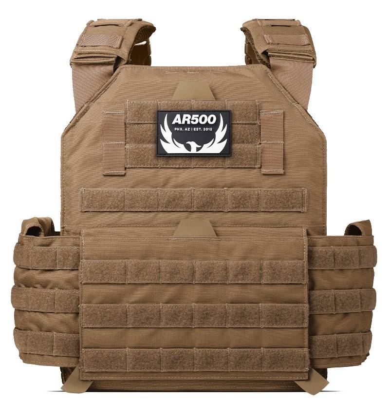 Mens Designer Vest with Adjustable Velco Straps and Removable Patches