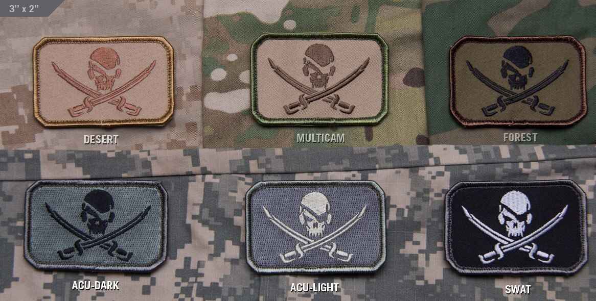 Mil-Spec Monkey Tactical Medic Pirate Patch - Multicam - PATCH-00044-MULTICAM