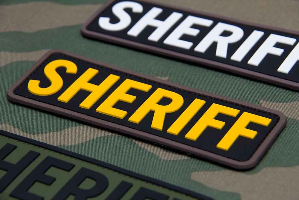 Mil-Spec Monkey Sheriff PVC 6x2 Patch