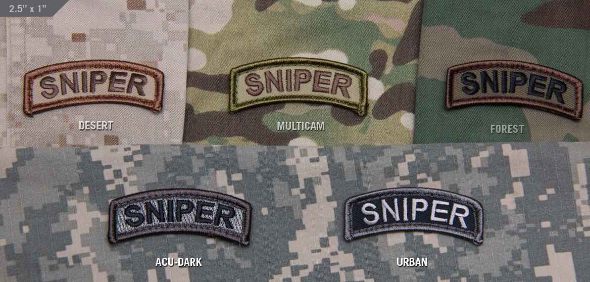 Mil-Spec Monkey Sniper Tab Patch