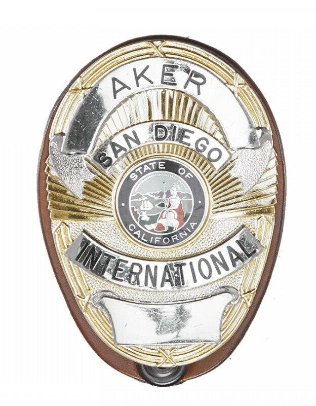 Aker Model 591 Shield Badge Holder