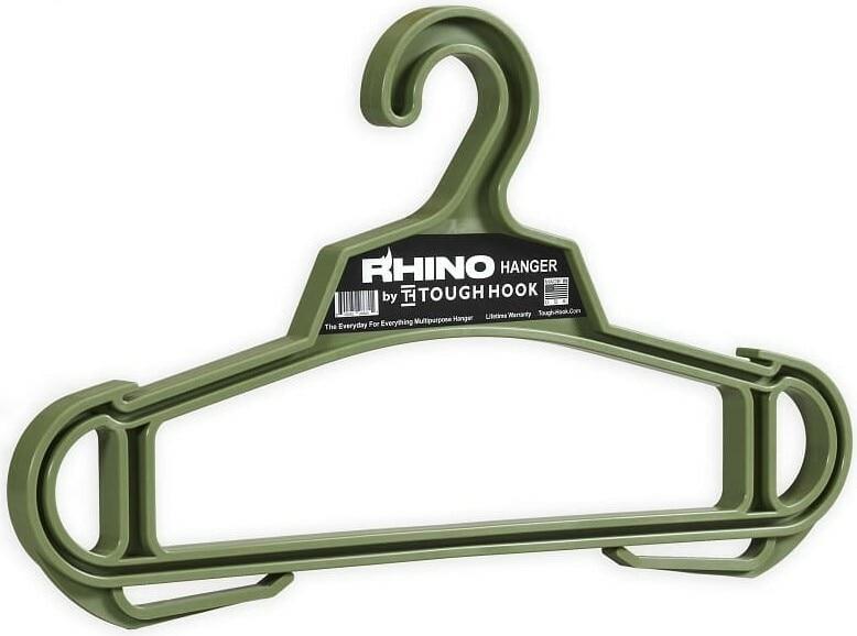 2 pk RHINO Heavy Duty Clothes Hanger » Tough Hook Hangers