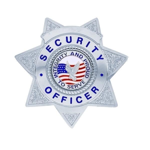 Hero's Pride Security Officer Lightweight 7 Pt Star Badge 4225