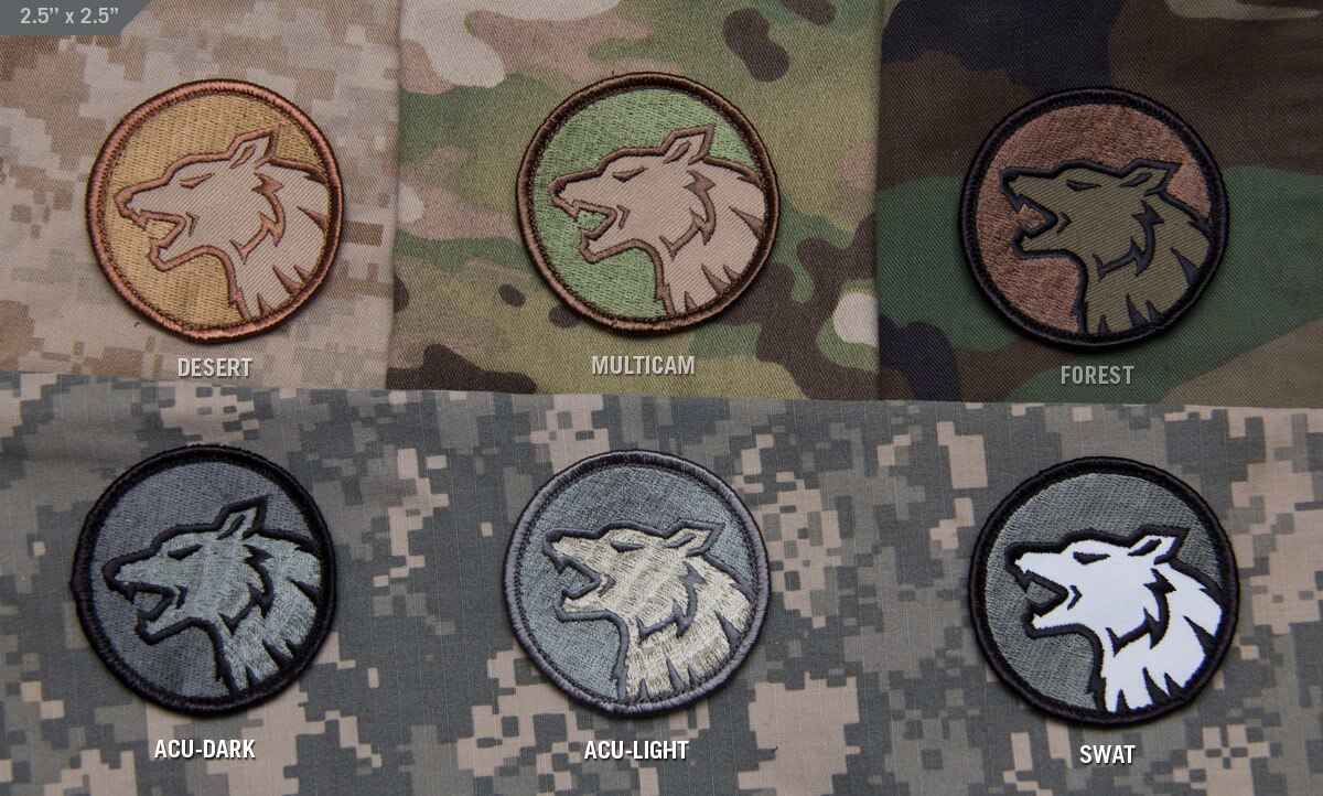 Mil-Spec Monkey Wolf Head Patch
