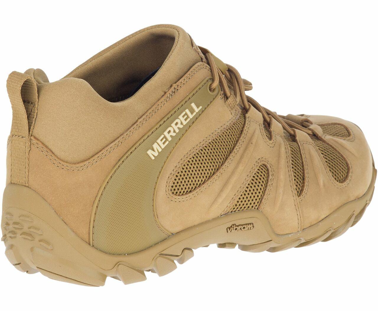 Merrell Men's Cham 8 Stretch Tactical Shoe Coyote