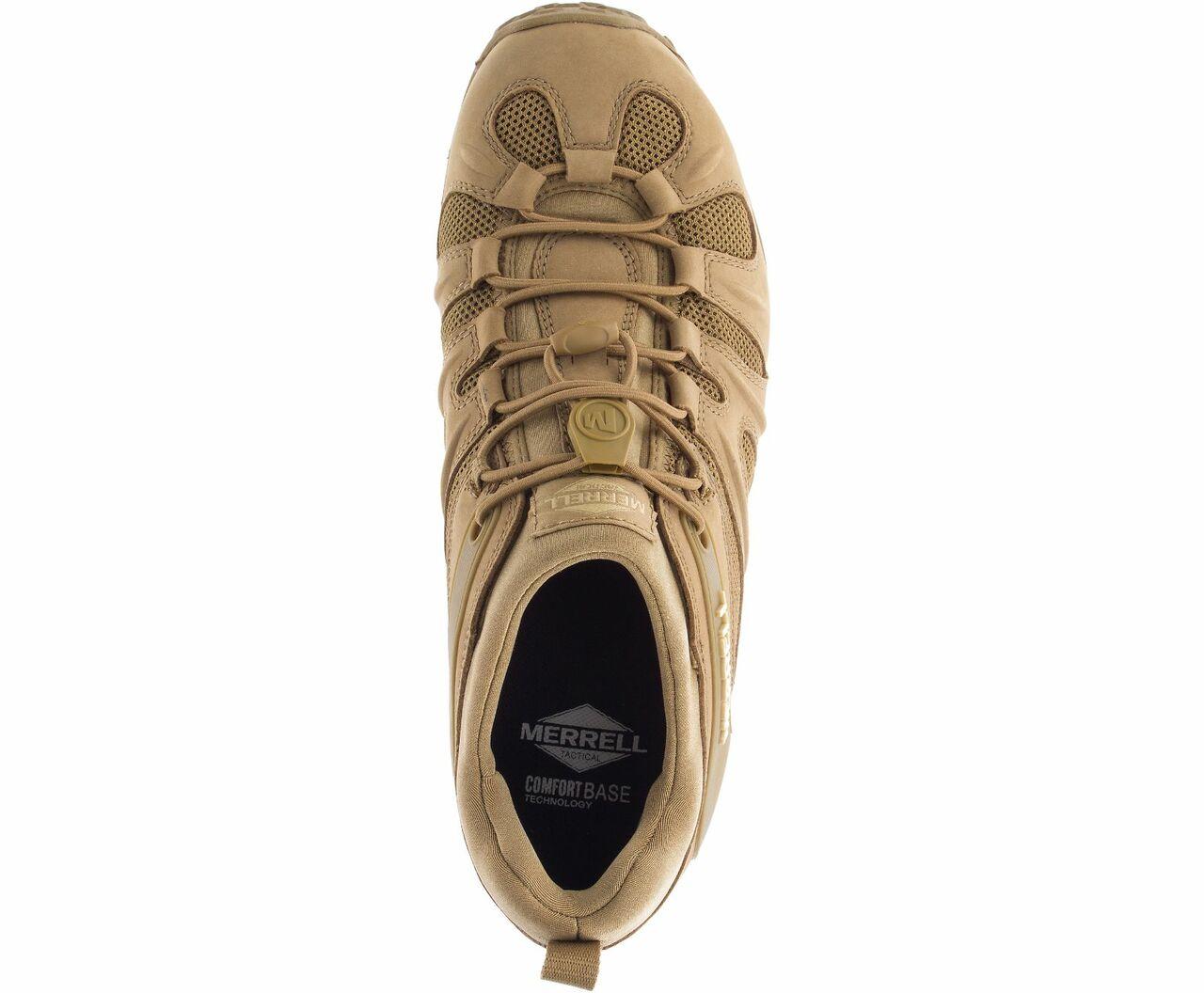 Merrell Men's Cham 8 Stretch Tactical Shoe Coyote