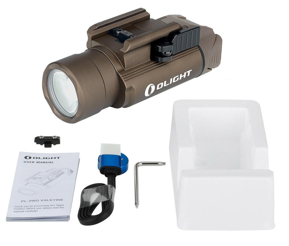 Olight PL-Pro Valkyrie 1500 lumens Rechargeable Gun Light