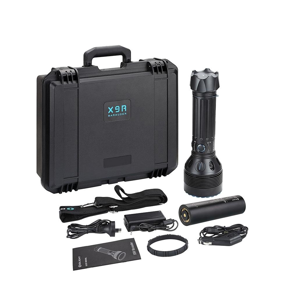 Olight X9R Marauder 25000 Lumen Rechargeable Tactical Flashlight