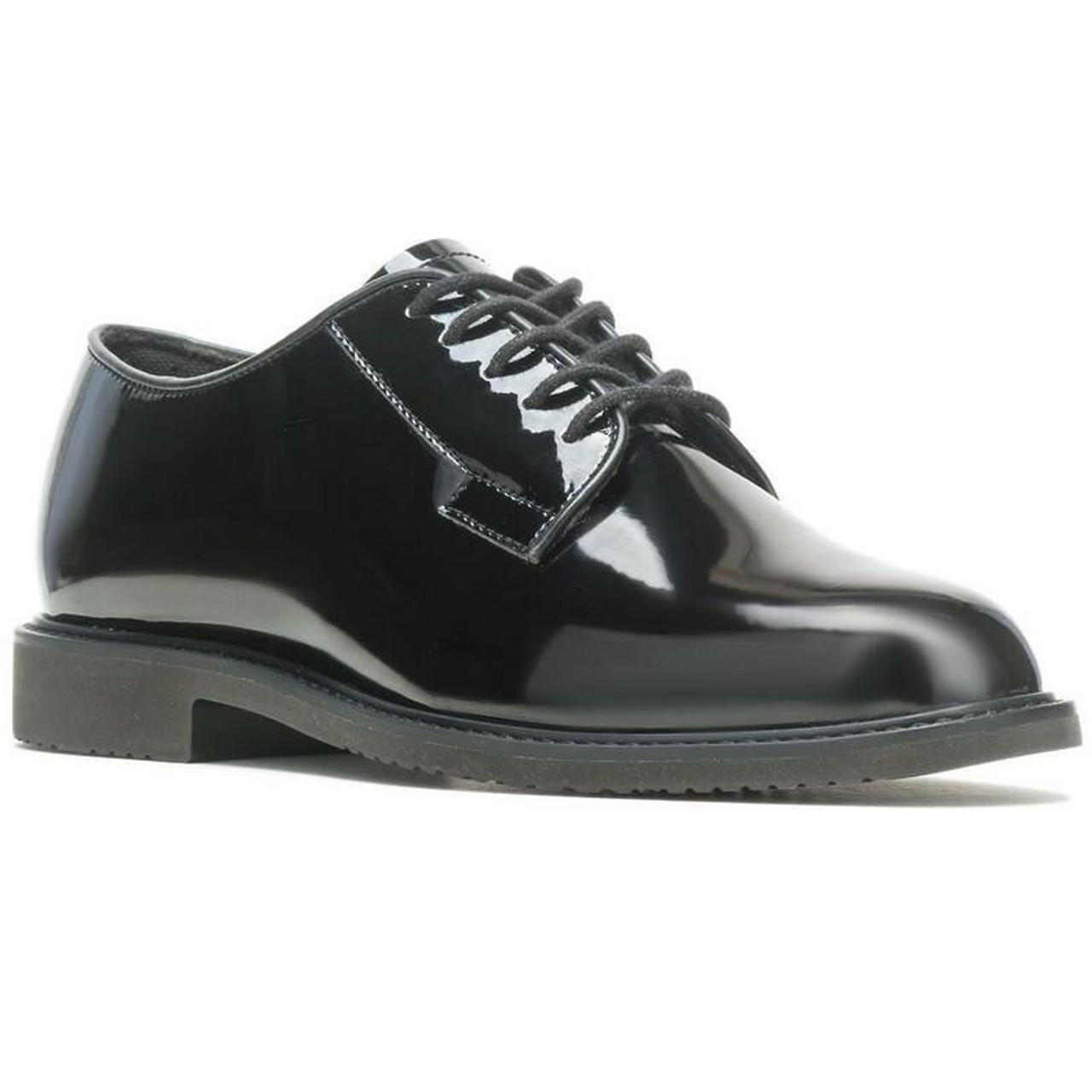 Bates Men's Sentry High Gloss Leather Oxford Shoe