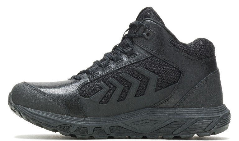 Bates Men's Rush Shield Mid DRYGuard Black Moisture Wicking