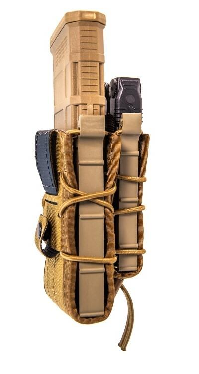 High Speed Gear Adaptable Belt Mount Double Decker TACO Pouch