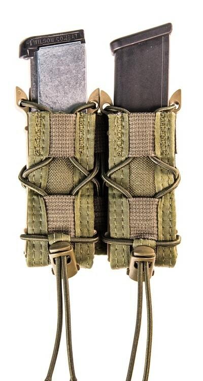 High Speed Gear Adaptable Belt Mount Double Pistol TACO Pouch