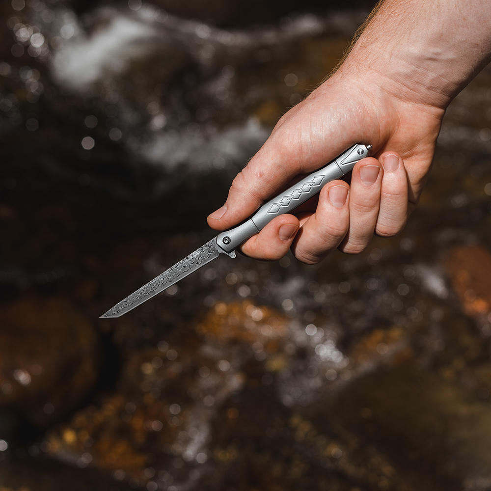 Tekto Silver Surfer VG-10 Folding Knife