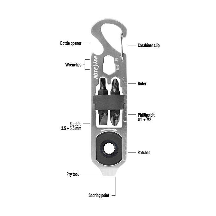 Nite Ize DoohicKey Ratchet Key Tool
