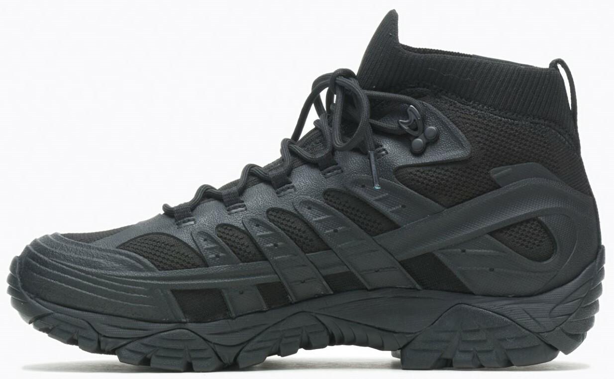 Merrell Black Moab Velocity Tactical Mid Waterproof Boot