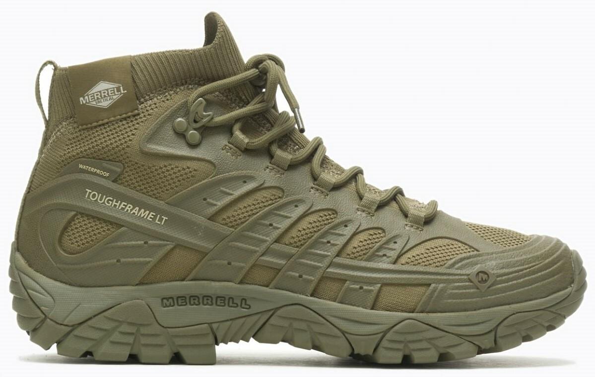 Merrell Dark Olive Moab Velocity Tactical Mid Waterproof Boot