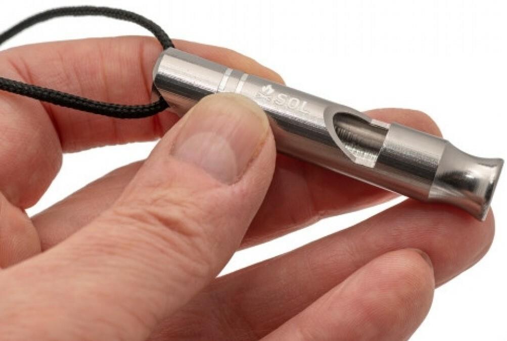 SOL Rescue Metal Whistle