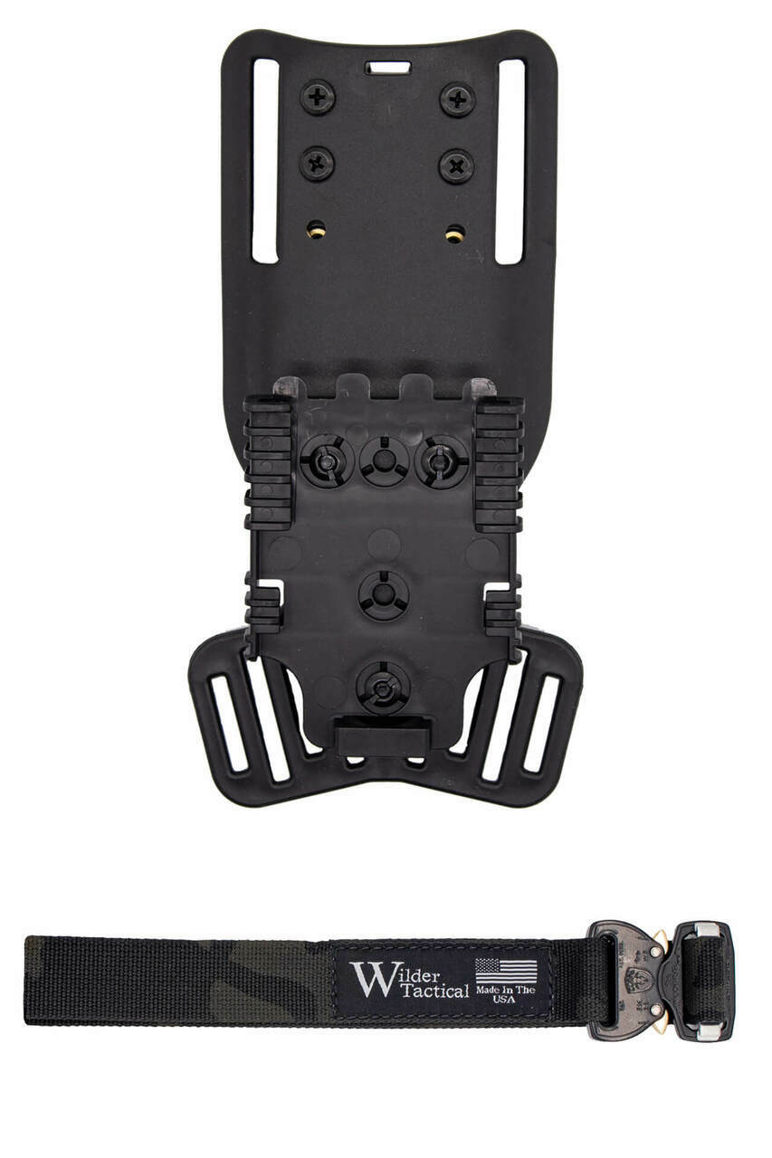 Wilder Tactical Modified UBL Low Ride Leg Strap with QLS Receiver