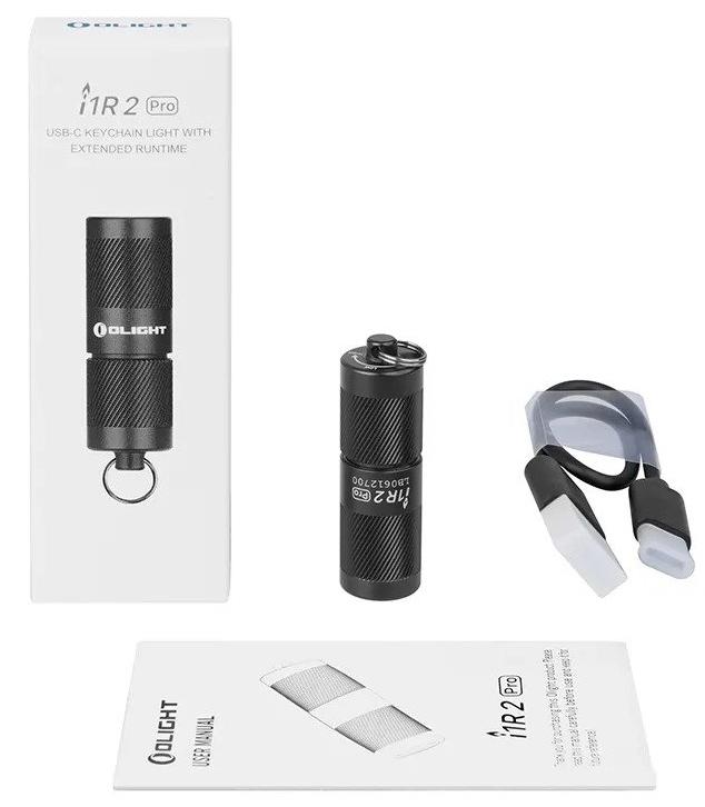 Olight i1R 2 Pro - Lampe Porte - Clés Rechargeable 180 Lumens
