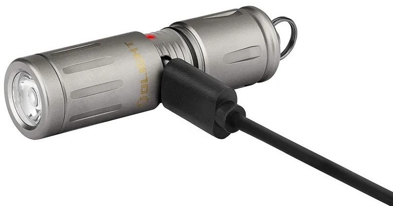 Olight iXV Ti Small Rechargeable EDC Titanium CSP LED Flashlight