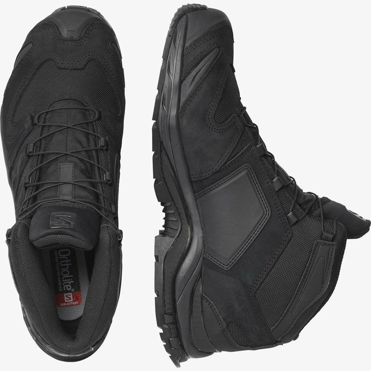 Salomon Men's Black Wide EnergyCell XA Forces SensitFit Mid