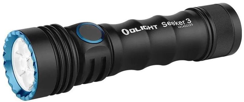 Olight Seeker 3 Black Rechargeable Easy to Carry Handheld Flashlight