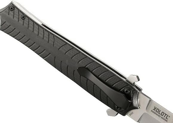 ニッポリヒト Demo5 CRKT Xolotl Spear Point Plain Edge EDC Flipper Folding Knife